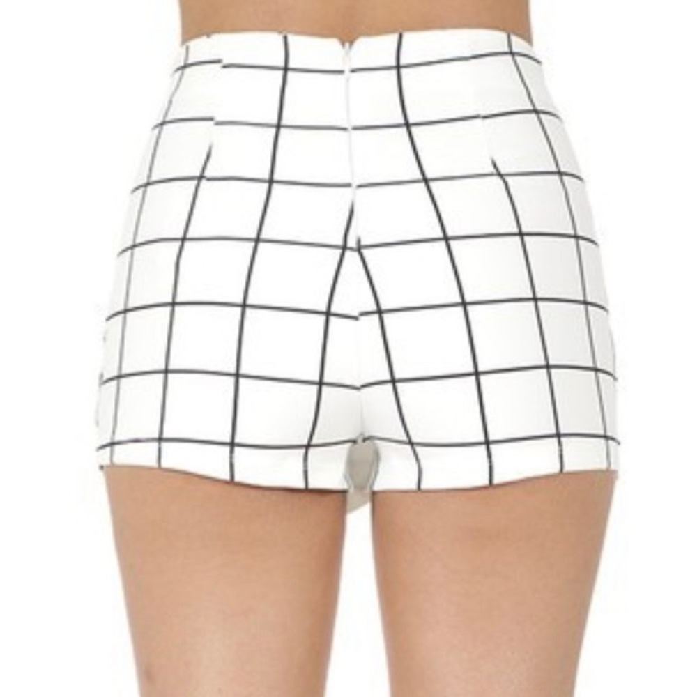 Black asymmetrical skort - Picture 6 of 6
